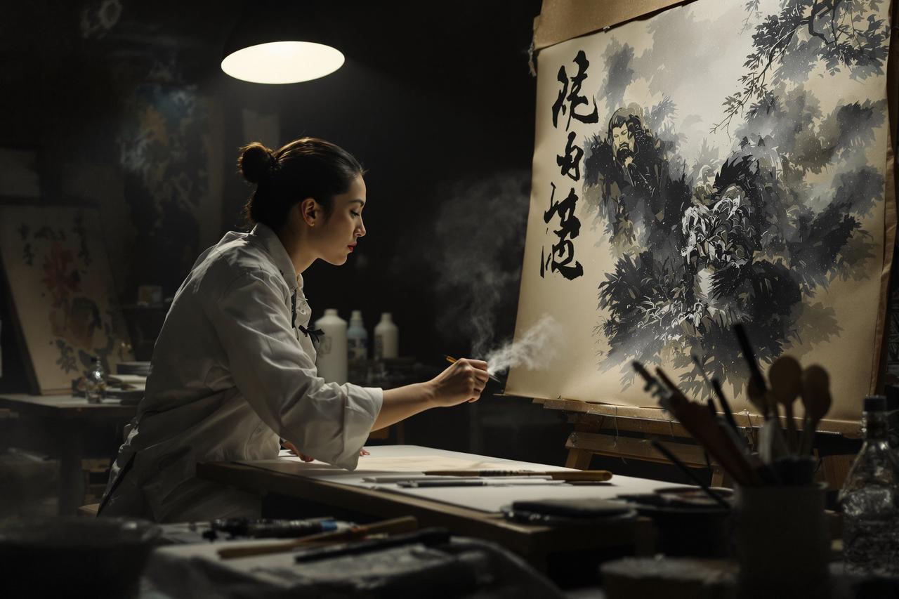 52影院 - 墨韵诗心 精彩剧照 2